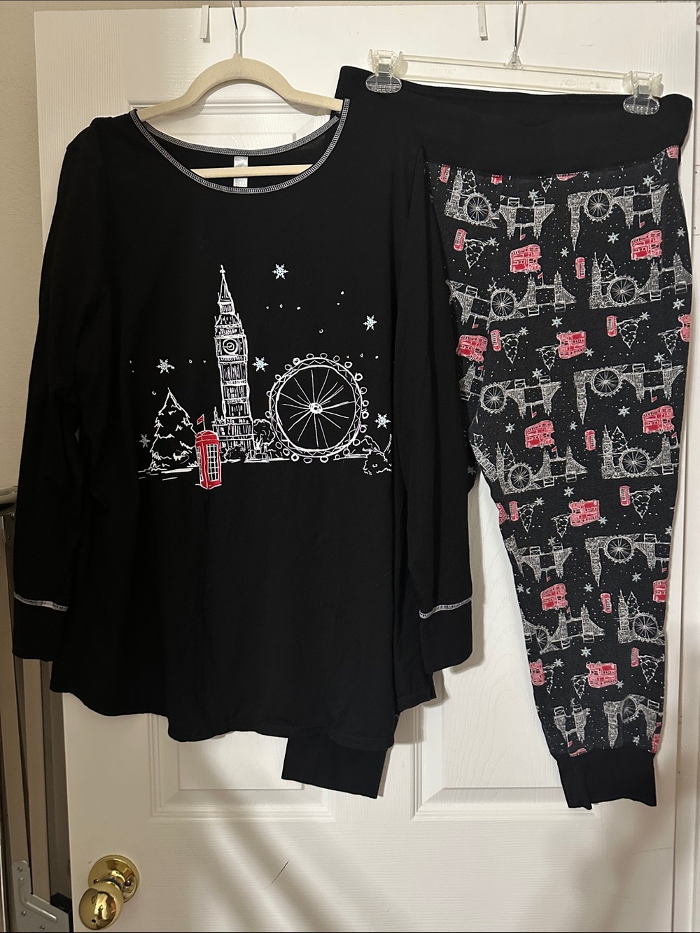 Lane Bryant Cacique Pajama Set - London Print 18/20